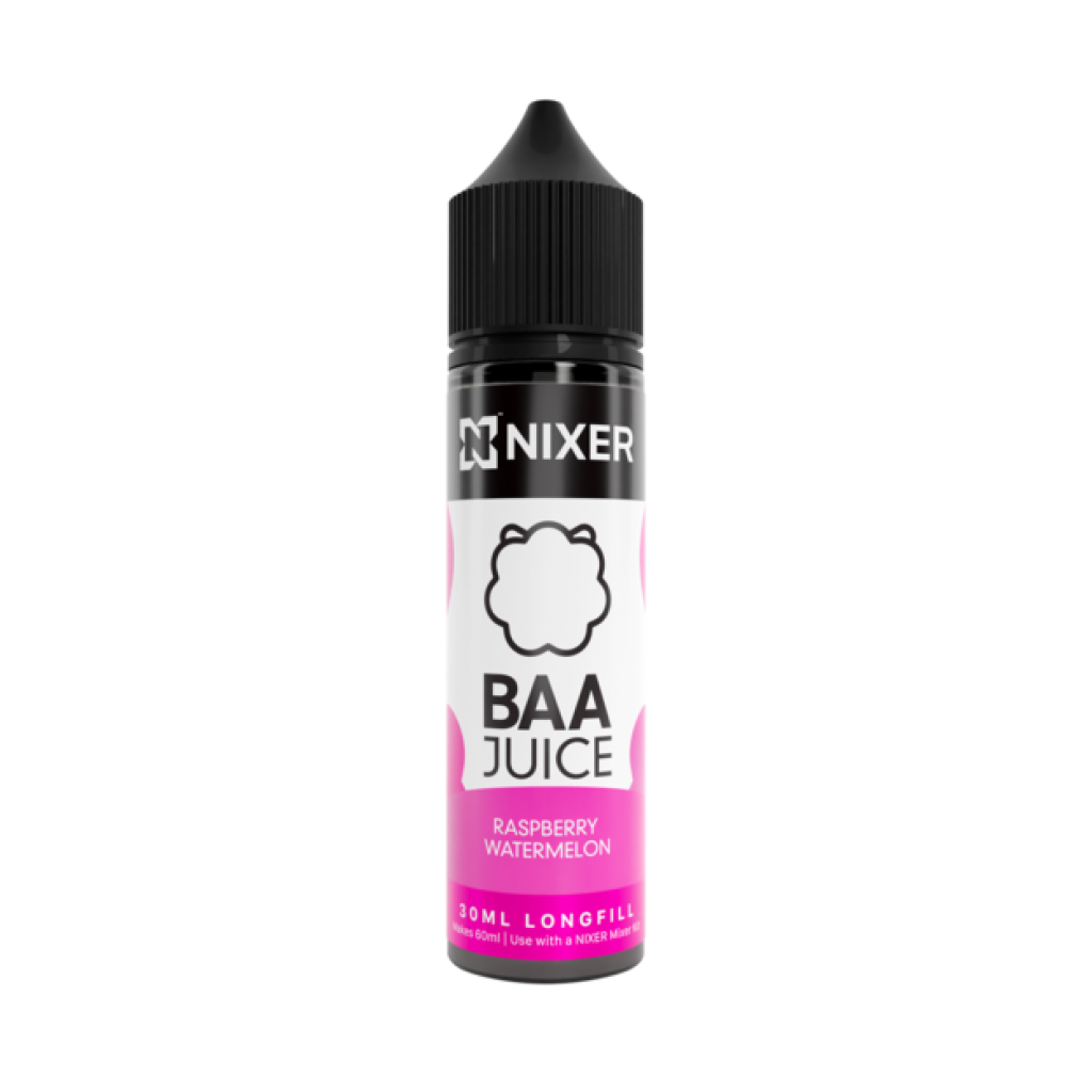 Raspberry Watermelon Baa Juice Longfill E Liquid