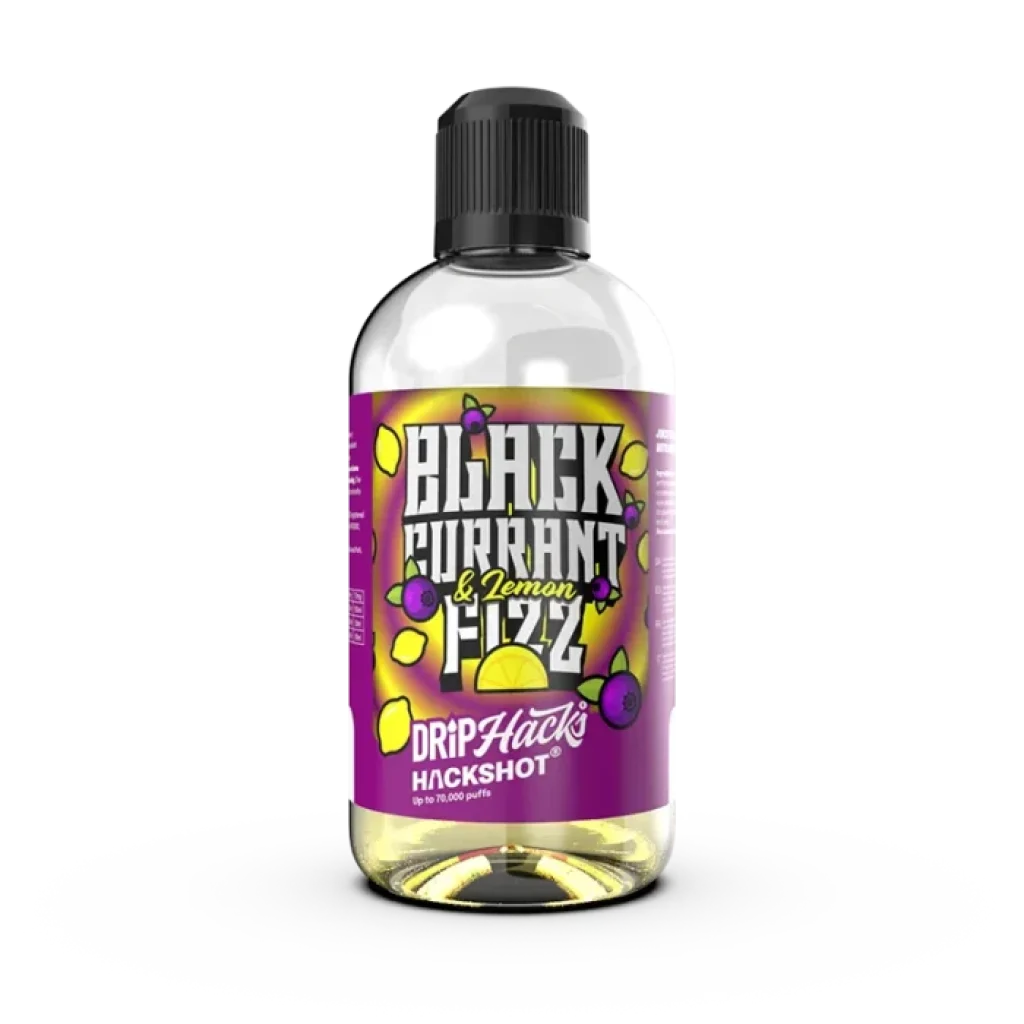 Blackcurrant & Lemon Fizz Drip Hacks DIY E Liquid Flavour Shot