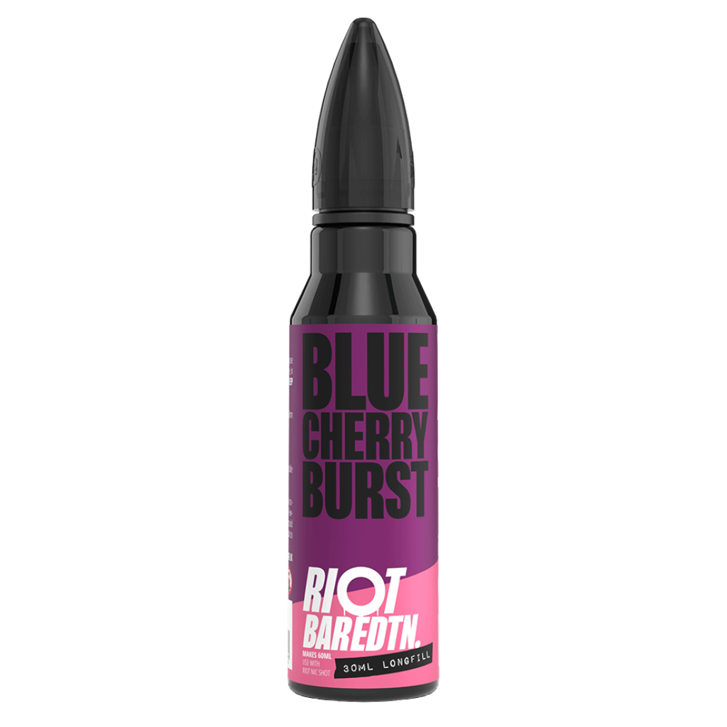 Blue Cherry Burst Riot Squad Longfill E Liquid