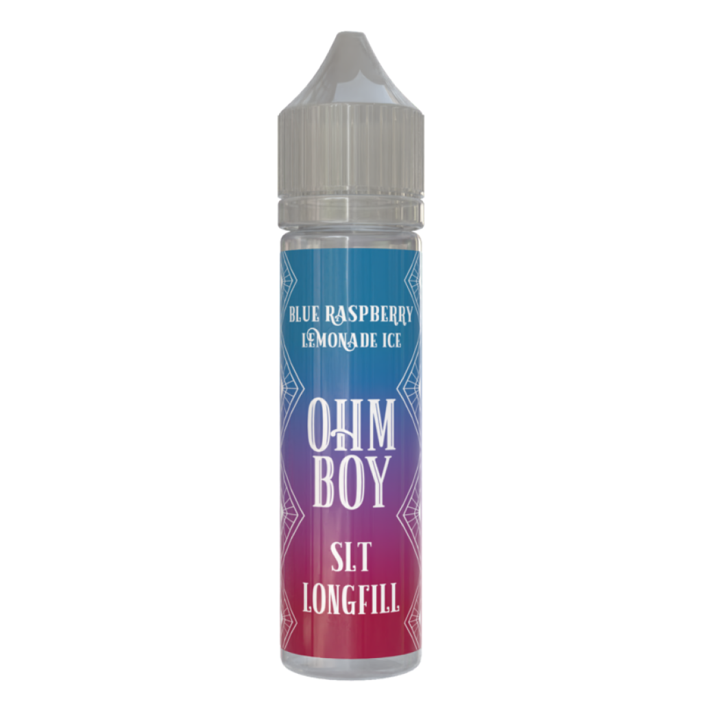 Blue Raspberry Lemonade Ice Ohm Boy SLT Longfill E Liquid