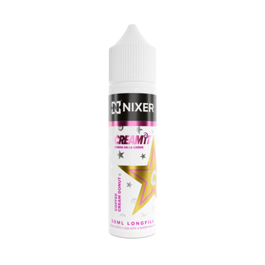 Coffee Cream Doughnut Nixer X Cream It Longfill E Liquid