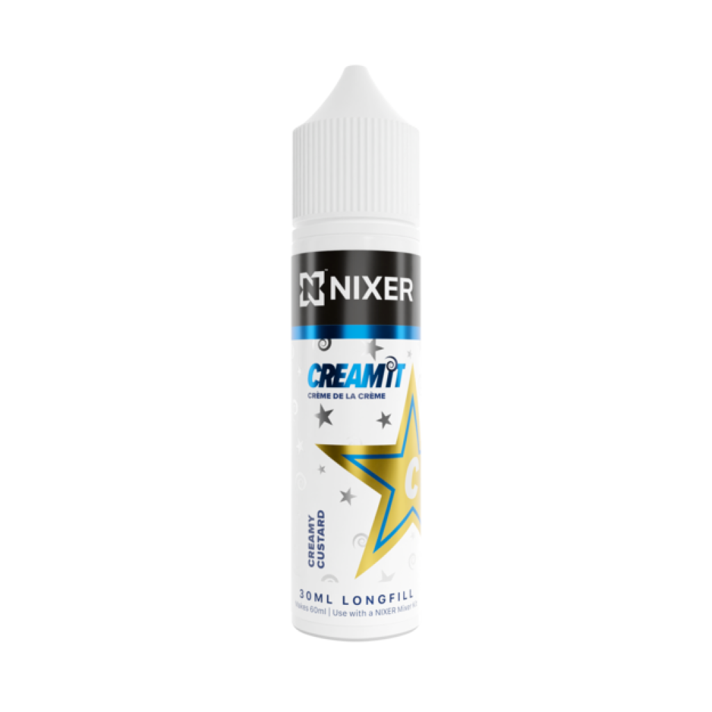 Creamy Custard Nixer X Cream It Longfill E Liquid