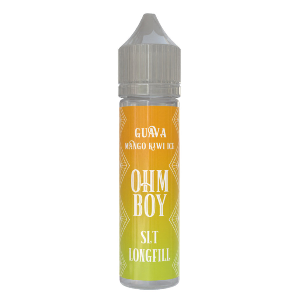 Guava Mango Kiwi Ice Ohm Boy SLT Longfill E Liquid