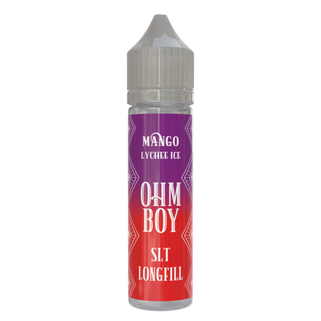 Mango Lychee Ice Ohm Boy SLT Longfill E Liquid