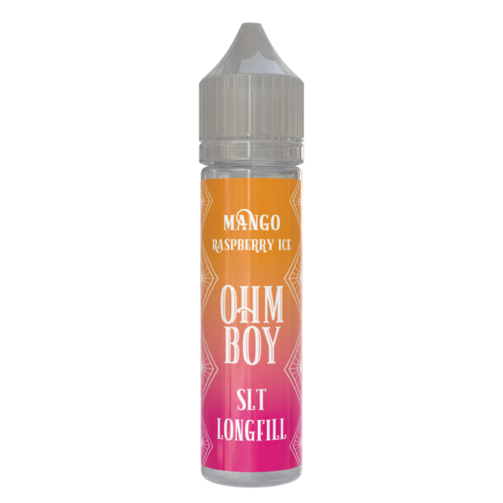 Mango Raspberry Ice Ohm Boy SLT Longfill E Liquid