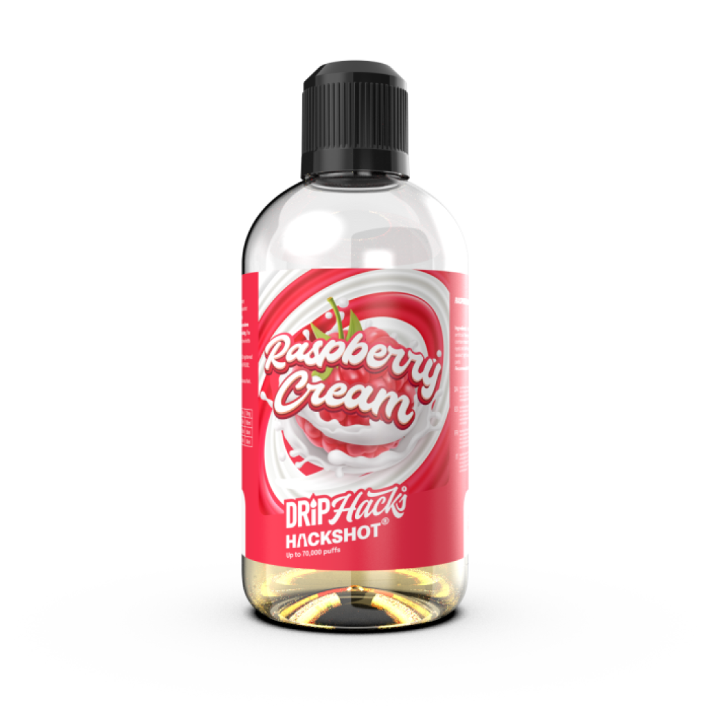 Raspberry Cream Drip Hacks DIY E Liquid Flavour Shot