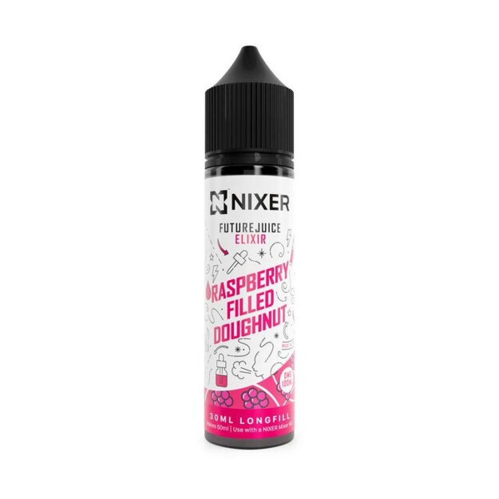 Raspberry Filled Doughnut Future Juice Longfill E Liquid