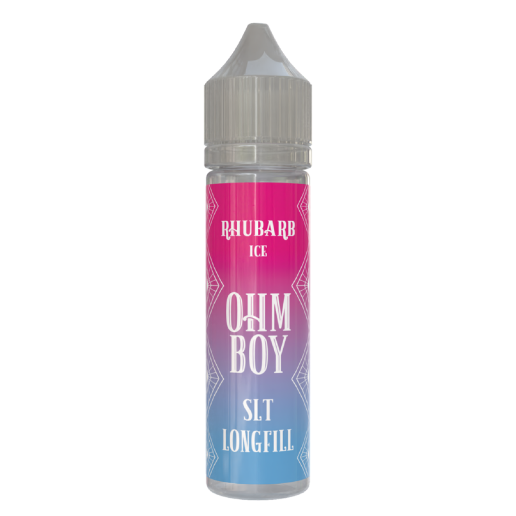 Rhubarb Ice Ohm Boy SLT Longfill E Liquid