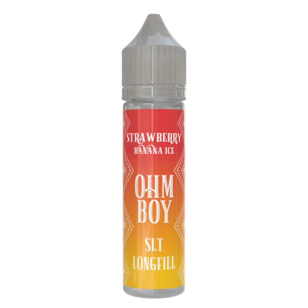 Strawberry Banana Ice Ohm Boy SLT Longfill E Liquid