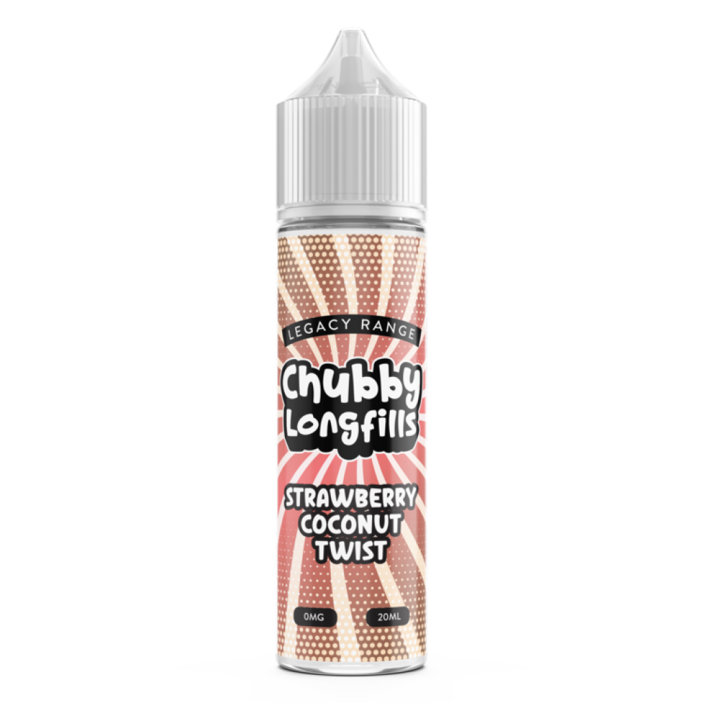 Strawberry Coconut Twist Chubby Longfill E Liquid