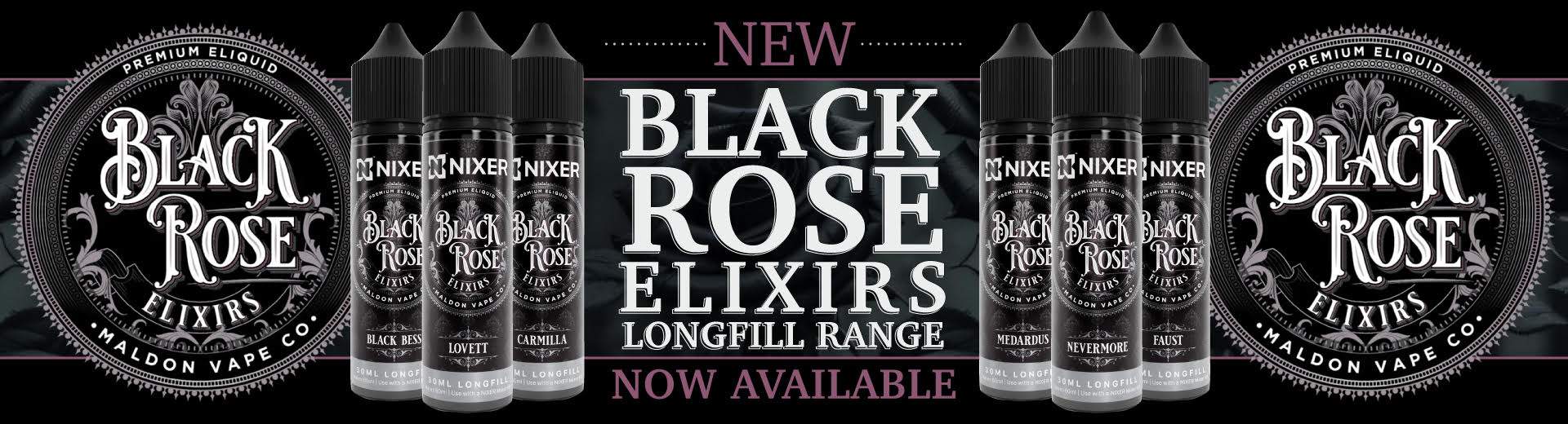 Black Rose Elixirs Longfills