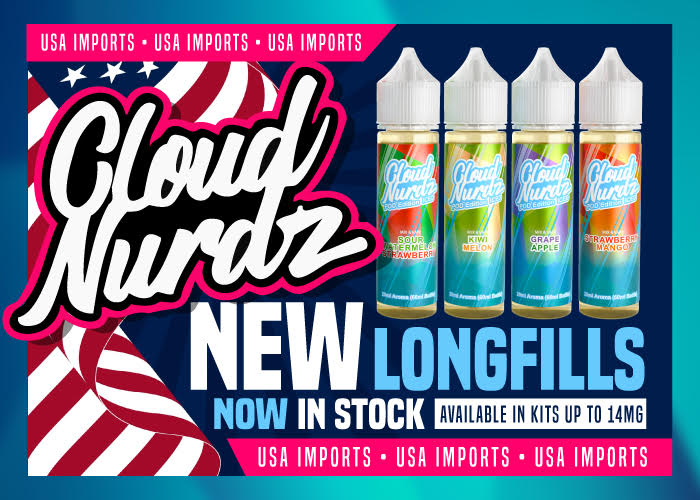 Cloud Nurdz Longfill E Liquid