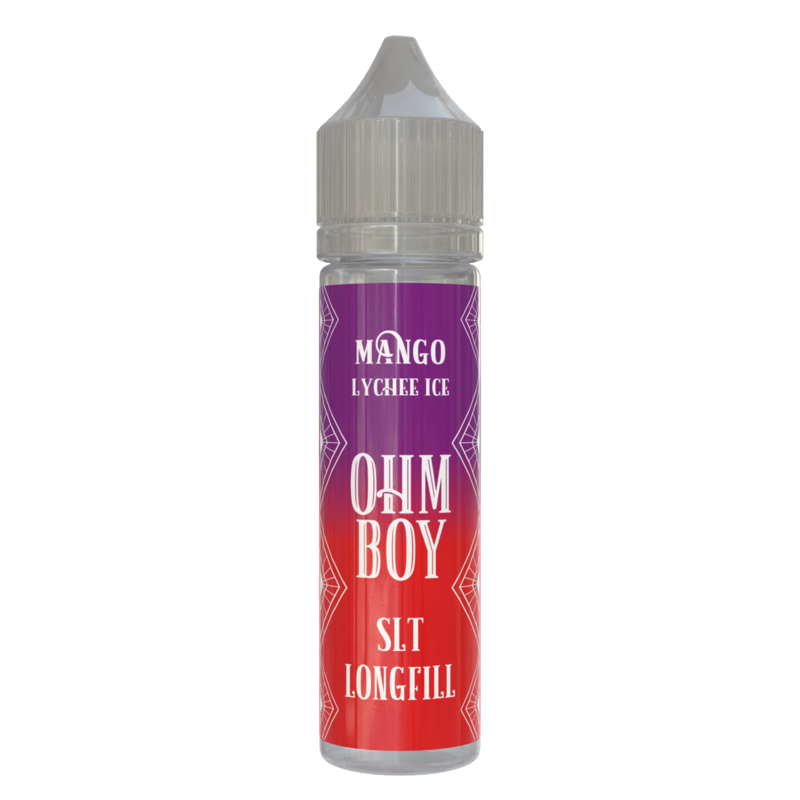 Mango Lychee Ice Ohm Boy SLT Longfill E Liquid