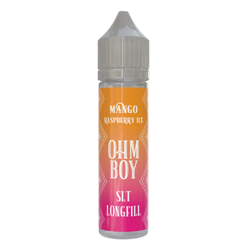 Mango Raspberry Ice Ohm Boy SLT Longfill E Liquid