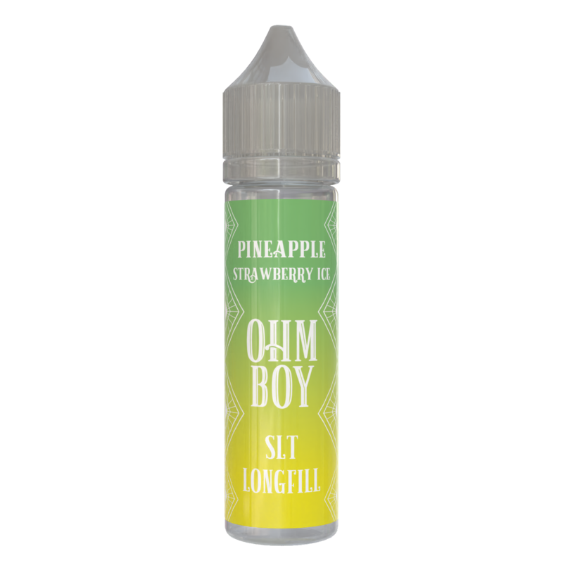 Pineapple Strawberry Ice Ohm Boy SLT Longfill E Liquid