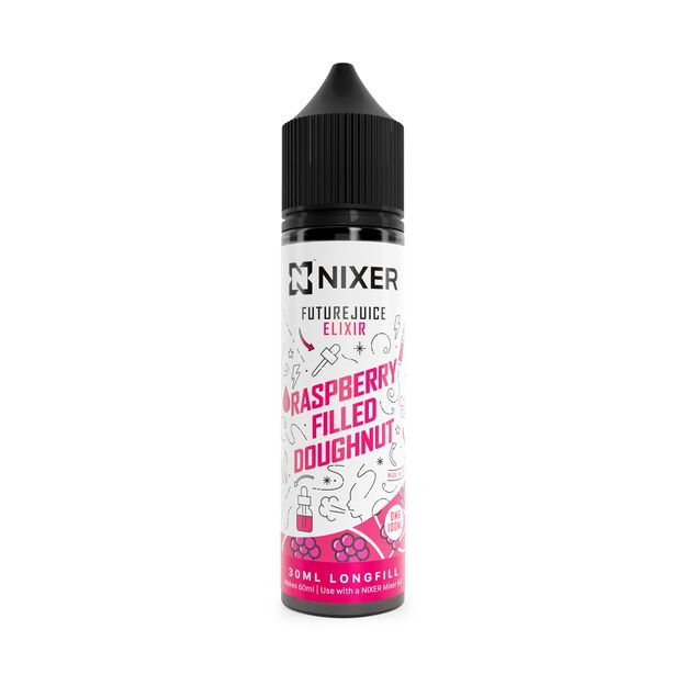 Raspberry Filled Doughnut Future Juice Longfill E Liquid