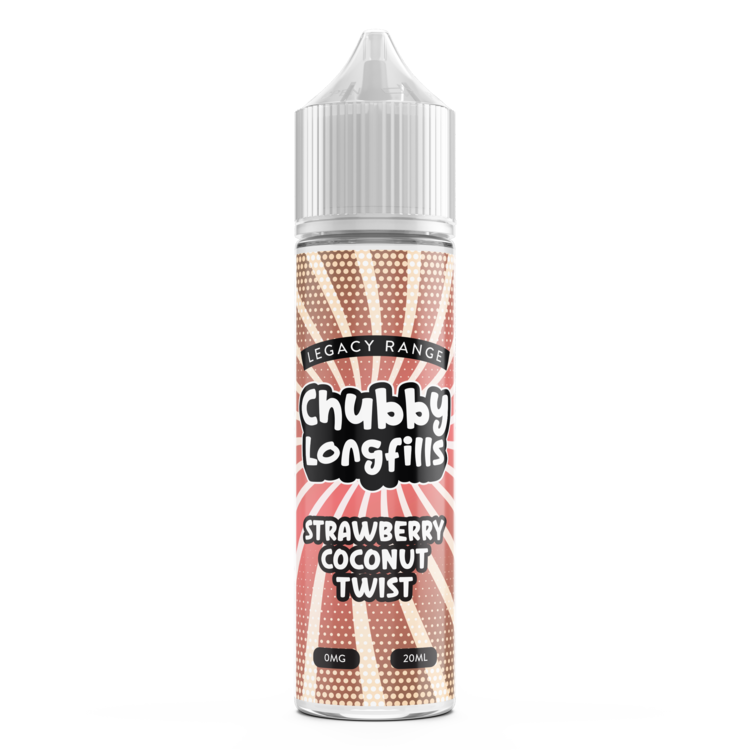 Strawberry Coconut Twist Chubby Longfill E Liquid