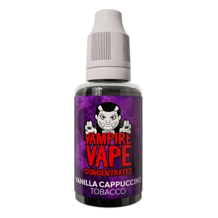 Vanilla Cappuccino Tobacco Vampire Vape DIY E Liquid Flavour Concentrate