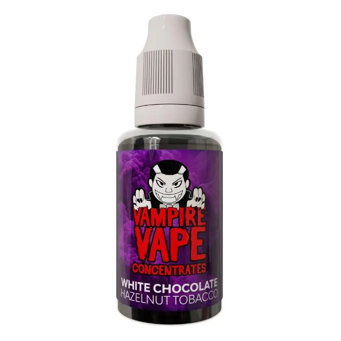 White Chocolate Hazelnut Tobacco Vampire Vape DIY E Liquid Flavour Concentrate