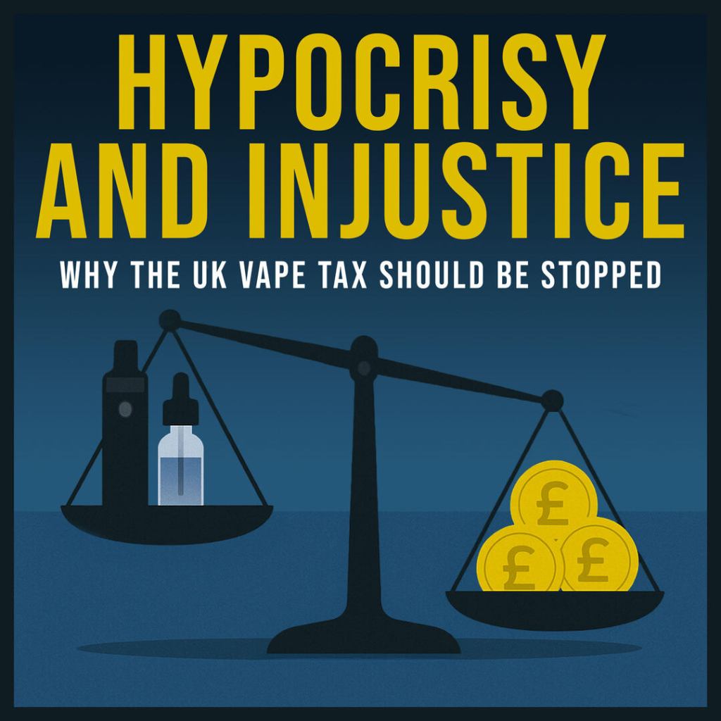 hypocrisy and injustice – why the uk vape tax should be stopped